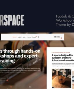 Makerspace - FabLab e oficina comunitária WordPress
