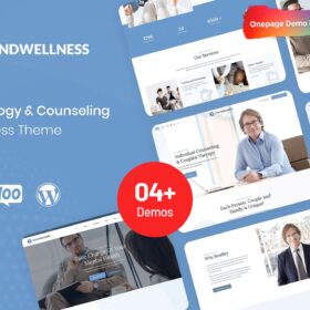 Mindwellness – Psychology & Counseling WordPress