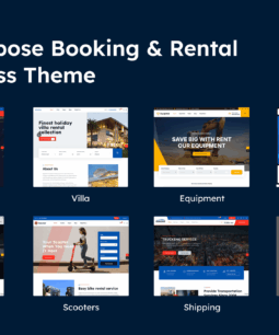 Multipurpose Booking & Rental WP Theme – Remons