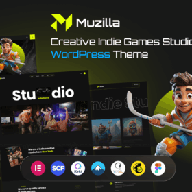 Muzilla – Creative Game Studios WordPress Theme