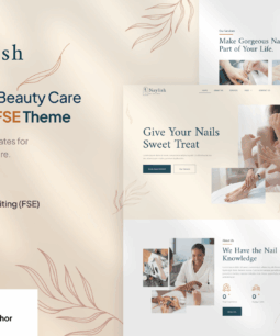 Naylish - Tema WordPress para salão de beleza e cuidados com as unhas