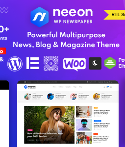 Neeon - Tema de revista de notícias para WordPress