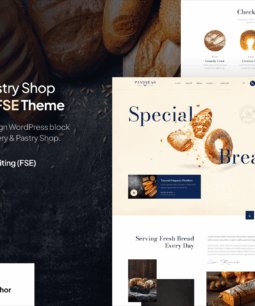 Panbread - Tema WordPress para padaria e pastelaria fresca