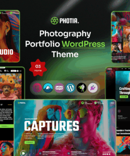 Photia - Tema WordPress para portfólio de fotografia
