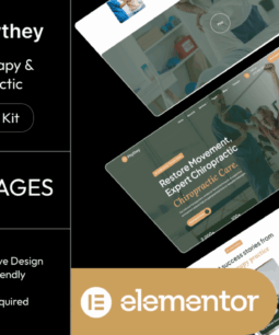 Phythey - Kit de modelos do Elementor para fisioterapia e quiropraxia