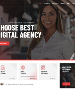 Pisole - Digital Creative Agency WordPress Theme