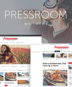 Pressroom – News and Magazine WordPress Theme