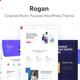 Rogan – Creative Multipurpose WordPress Theme