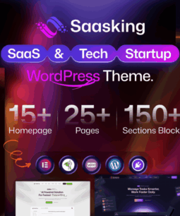 Saasking - SaaS e startup de tecnologia WordPress
