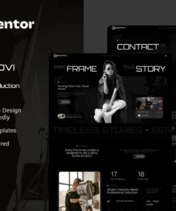 Shotmovi - Film & Video Production Elementor Template Kit