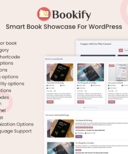 Vitrine de livros inteligente para WordPress