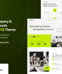 Startrix – Startup Company & Business WP Theme