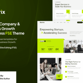 Startrix – Startup Company & Business WP Theme