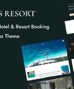 SwissResort - WordPress para reservas de resorts e hotéis