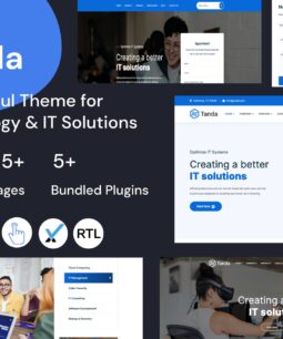 Tanda – Technology & IT Solutions WordPress Theme