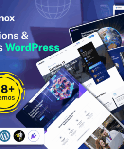 Technox - Tema para WordPress sobre soluções e serviços de TI