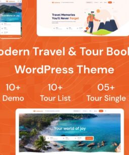 Tourio - Tema WordPress para reservas de viagens e passeios