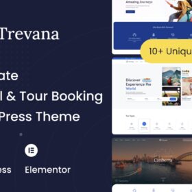 Trevana – Travel & Tour Booking WordPress Theme