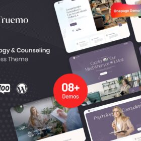Truemo – Psychology and Counseling WordPress Theme