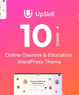 UpSkill - Tema WordPress para cursos de educação LMS