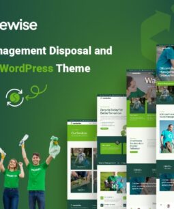 Wastewise - Tema WordPress sobre gerenciamento de resíduos