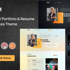 Xorim – Personal Portfolio WordPress Theme 1