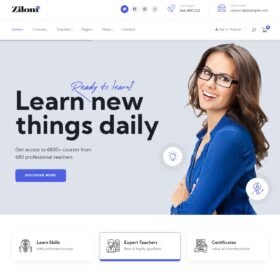 Zilom – Online Education Learning WordPress Theme