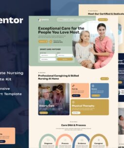 Zovita – Home Care & Private Nursing Elementor Template Kit