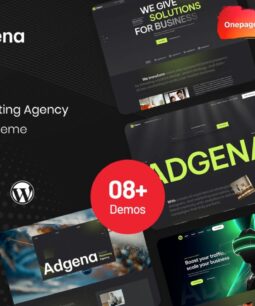 Adgena – Digital Marketing Agency WordPress Theme