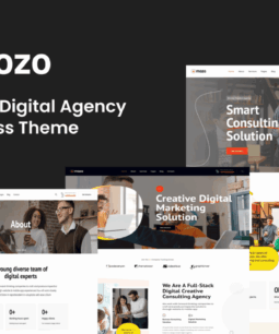 Amozo – Digital Agency WordPress Theme