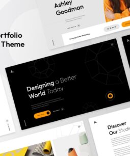 Ashley – Creative Portfolio WordPress Theme