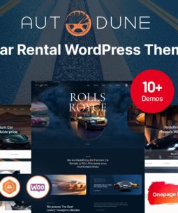 Autodune – Car Rental & Limousine WordPress Theme