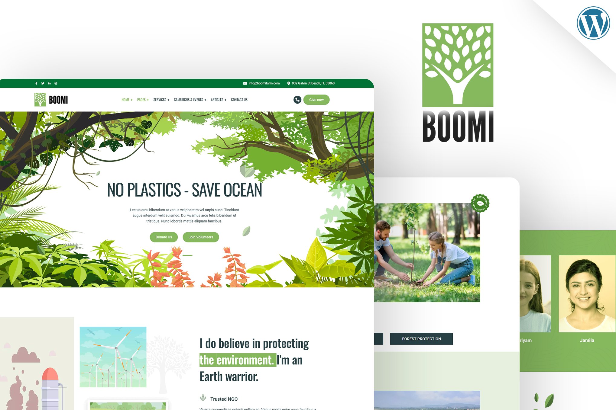 Boomi – Environment & Ecology WordPress Theme