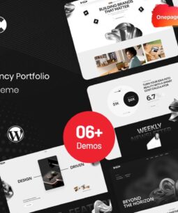 Boyc – Creative Agency Portfolio WordPress Theme