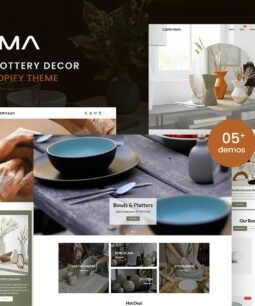 Cerama – Ceramics & Pottery Decor Shopify Theme