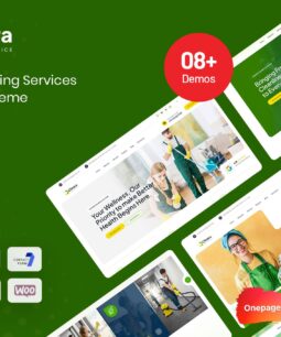 Clinara – Cleaning Services WordPress Theme