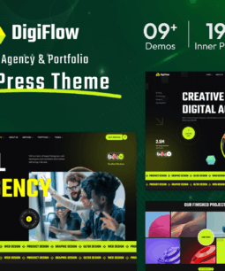 DigiFlow – Digital Agency WordPress Theme