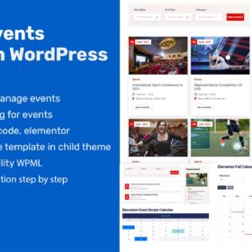 Event Plugin WordPress – FullEvents