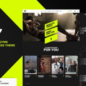 F7 – Fitness Gym Elementor Pro Theme 25