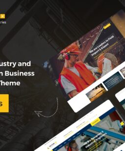 Factory Plus – Oil & Gas Industry WordPress Theme