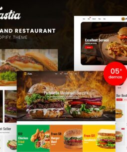 Fastia – Fast Food & Restaurant Shopify Theme