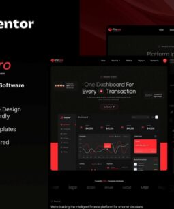Finpro – Saas & Finance Software Elementor Template Kit