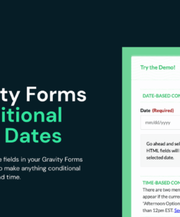 Gravity Perks Conditional Logic Dates