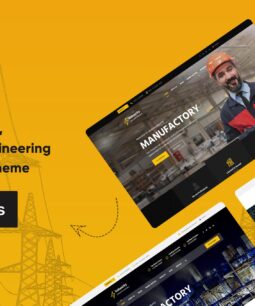Induscity – Metal & Steel Factory WordPress Theme