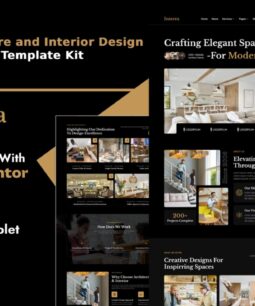 Interra – Architecture and Interior Design Elementor Template Kit