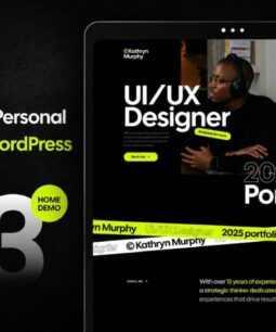 Kathryn – Portfolio & Photography WP Theme