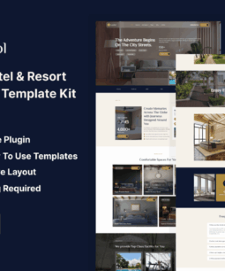 Luxhol – Kit de modelos Elementor para reservas de resorts e hotéis de luxo