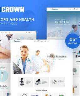 Medcrown – Medical Responsive Shopify Theme