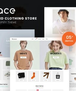 Novace – Fashion Store Responsive Shopify Theme