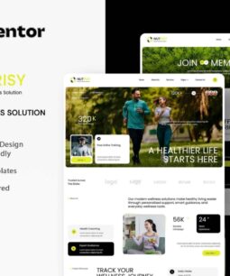 Nutrisy – Modern Wellness Solution Elementor Template Kit